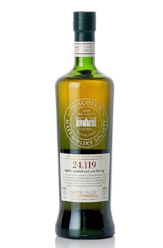 SMWS Macallan 24.119 Subtle, scented and scintillating 26 Year Old 51.7 abv 1985