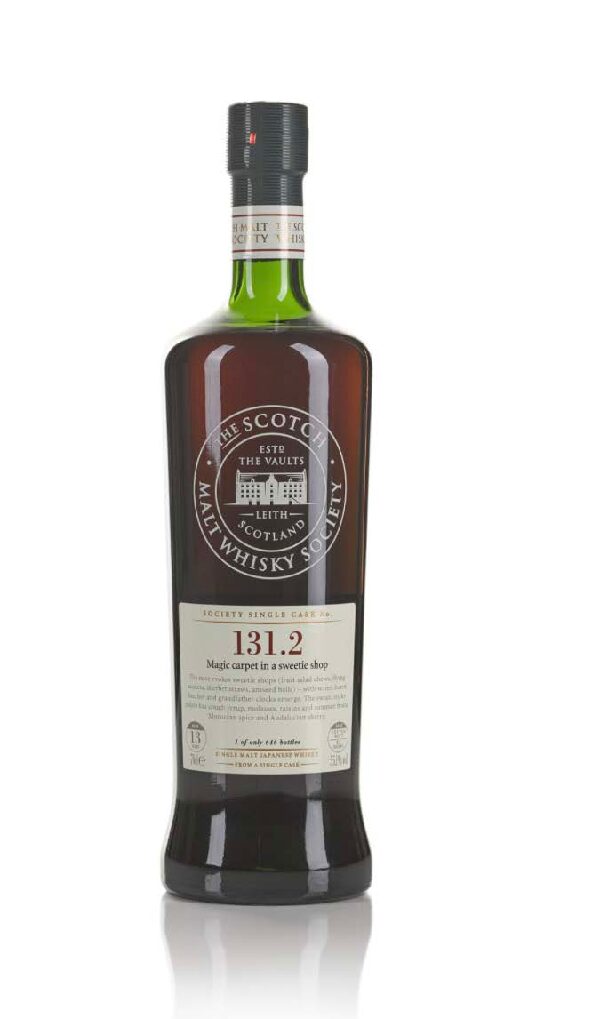 SMWS 羽生 Hanyu  131.2 Magic Carpet in a Sweetie Shop 55.1 abv 2000