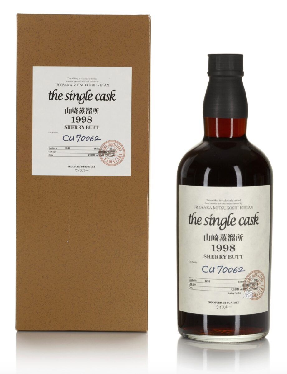 山崎 Yamazaki Single Cask #CxU70062 61.0 abv 1998