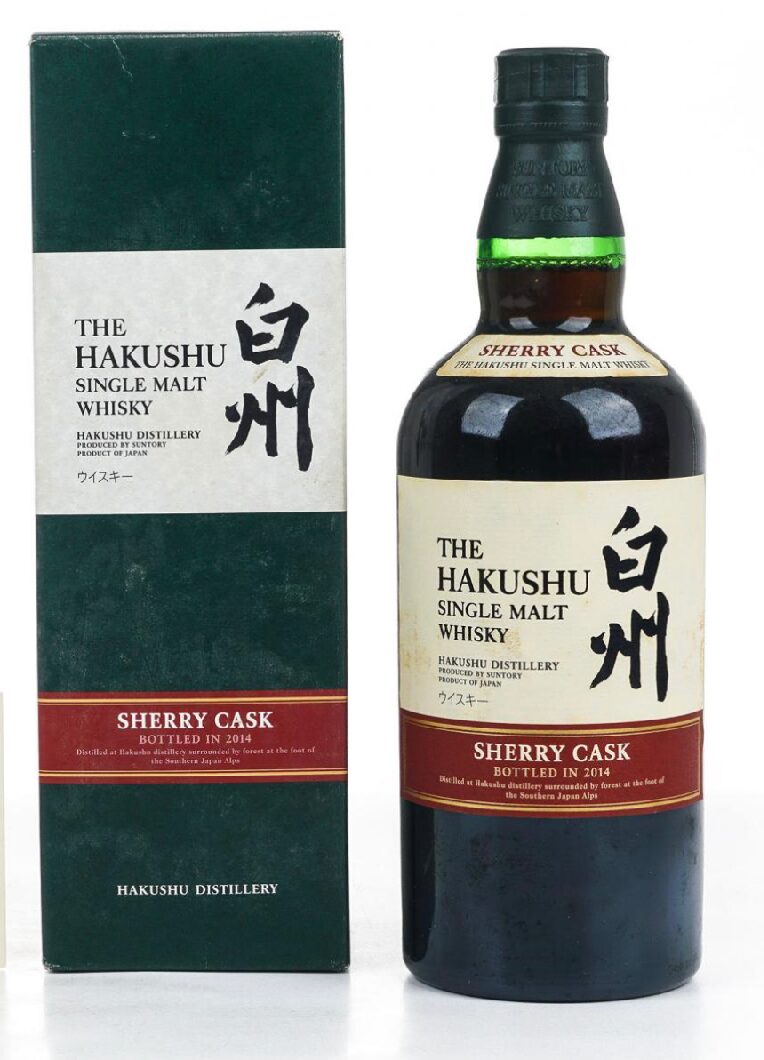 白州 The Hakushu Sherry Cask 2014 Release 48.0 abv NV