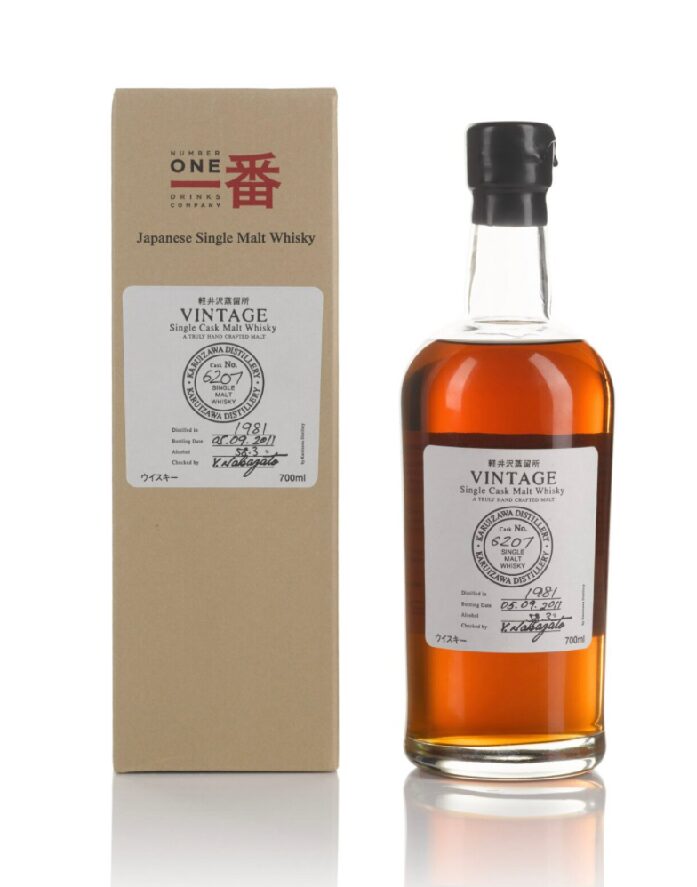 輕井澤 Karuizawa Vintage Cask #6207 58.3 abv 1981