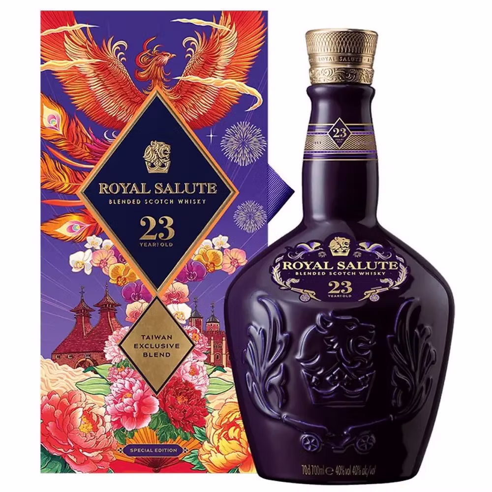 皇家禮炮 23年 2025鳳舞光輝 台灣限定 調和蘇格蘭威士忌 Royal Salute 23 Yo CNY2025 Limited Edition