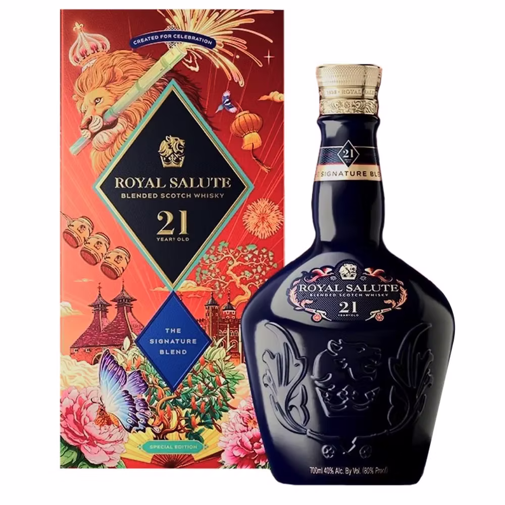 皇家禮炮 21年 2025蛇年限定 獅耀璀璨 調和蘇格蘭威士忌 Royal Salute 21 Yo 2025 Limited Edition