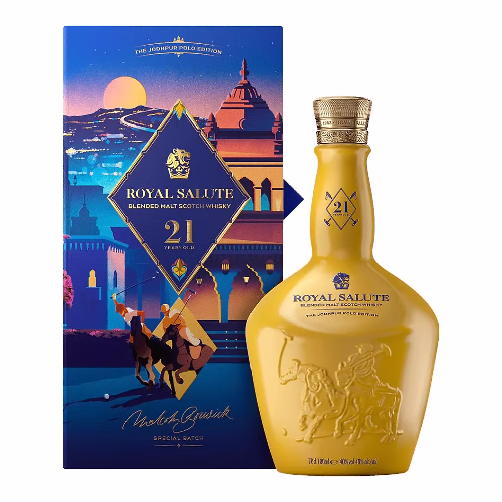 皇家禮炮 21年 印度沙漠馬球限量版 調和威士忌Royal Salute 21 Years Old Jodhpur Polo Edition