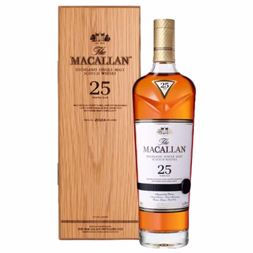 麥卡倫25年雪莉桶 2024年 The Macallan Sherry Oak 25 Years Old 2024